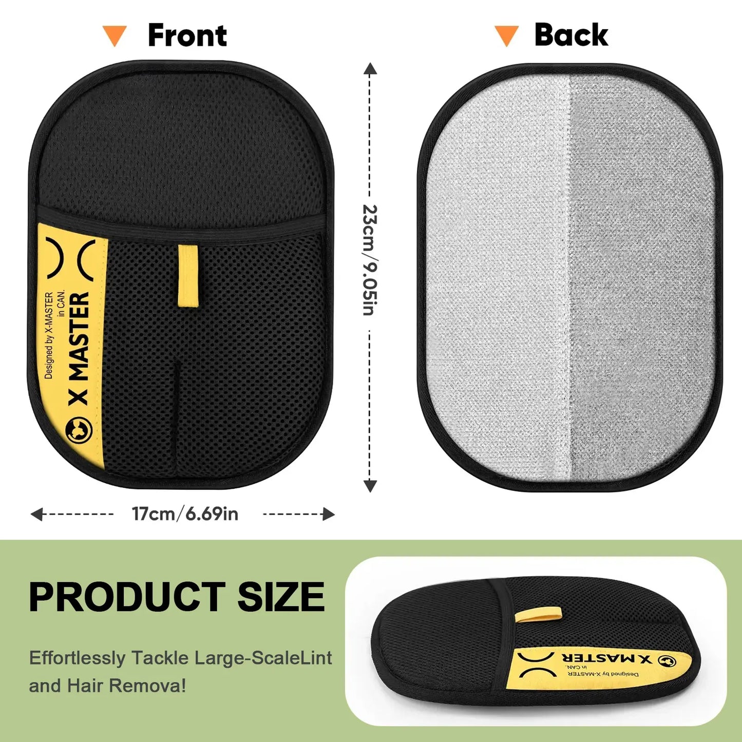 Electrostatic Pet Grooming Gloves – Reusable Hair Remover for Furniture, Couch & Carpet