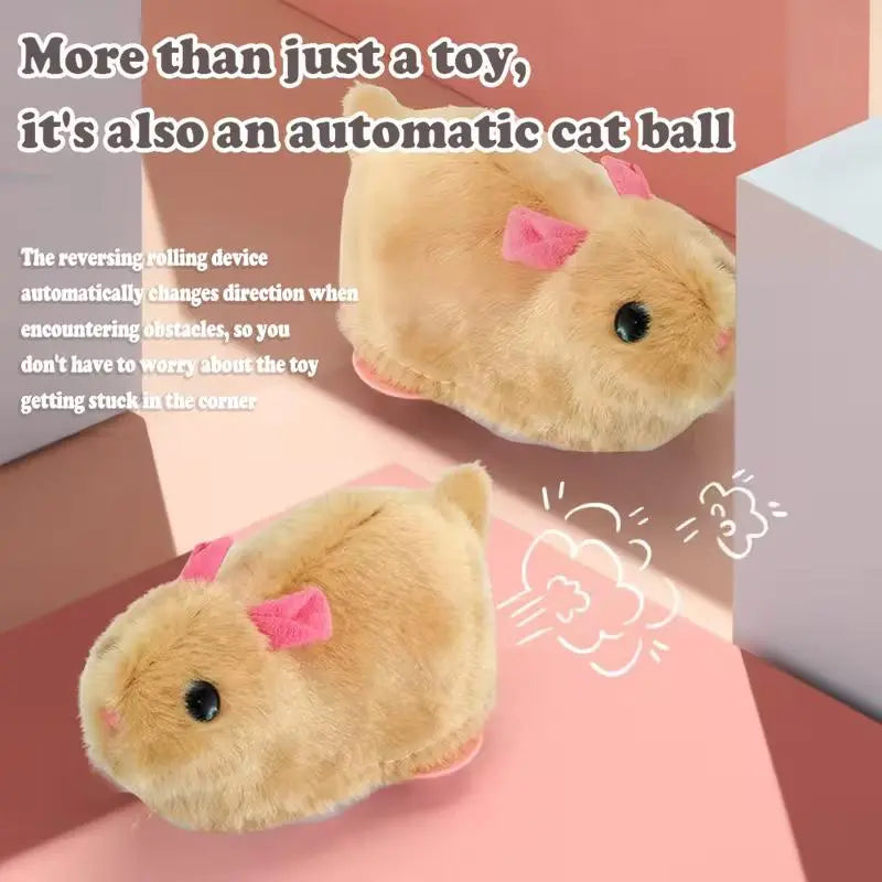 Smart Rolling Cat Toy – USB Rechargeable Interactive Ball