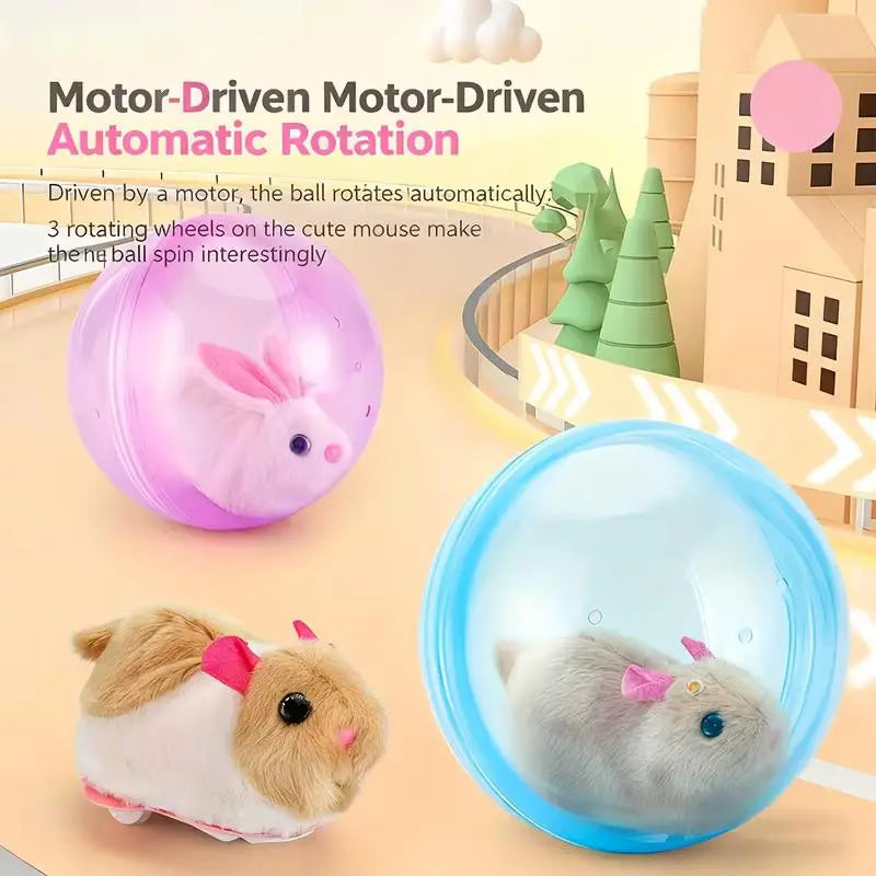 Smart Rolling Cat Toy – USB Rechargeable Interactive Ball