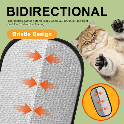Electrostatic Pet Grooming Gloves – Reusable Hair Remover for Furniture, Couch & Carpet